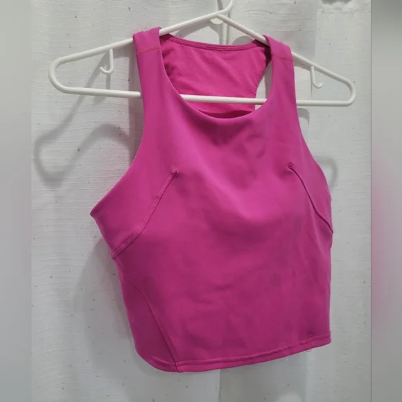 Lululemon Invigorate Training Tank Top Size 6 Color Pale Raspberry - Picture 4 of 10